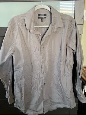 Apt. 9 Men's Slim Fit Shirt in Gray